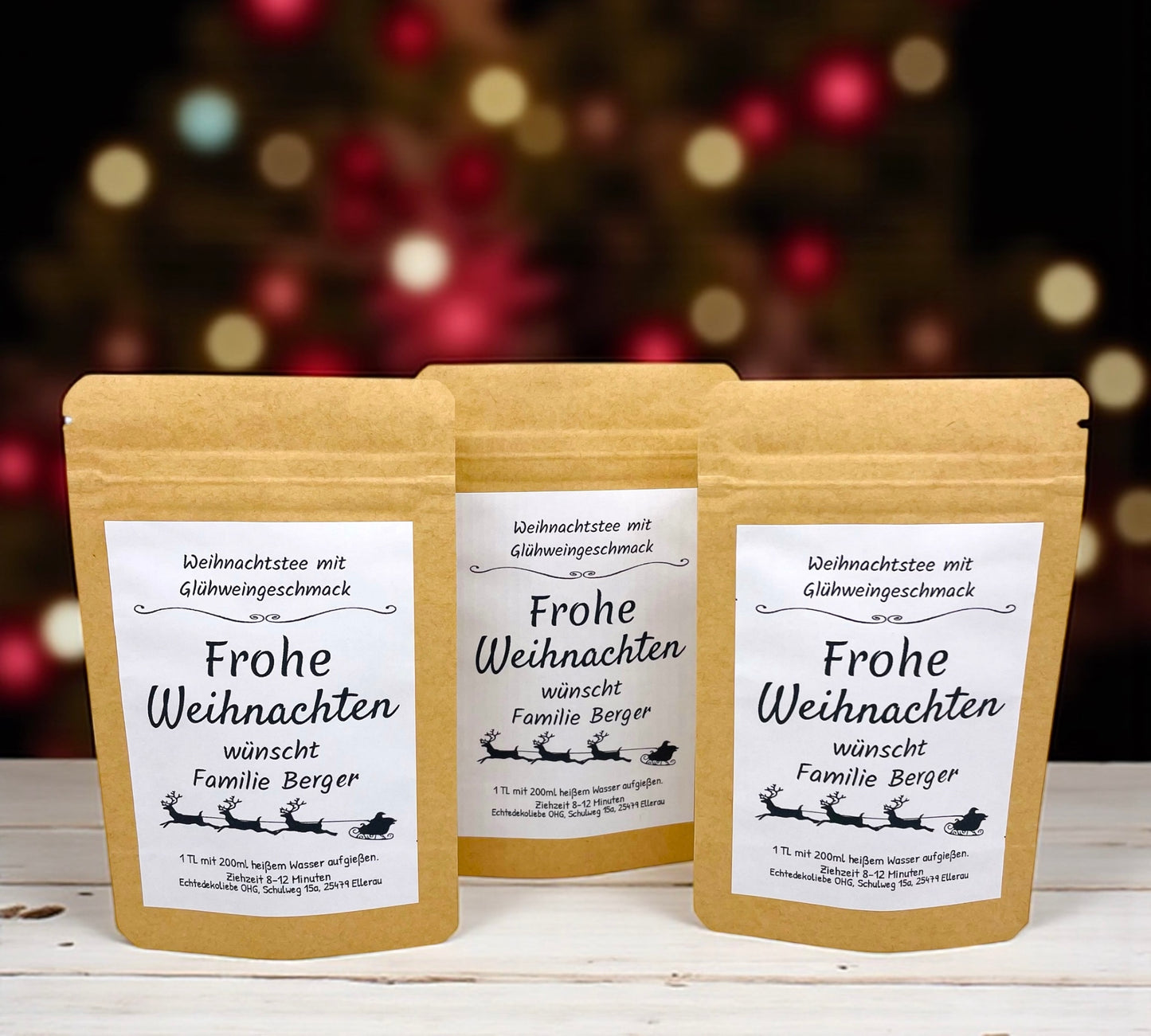 Gastgeschenk Weihnachten/ Mitgebsel Weihnachten/ Wichtelgeschenk Weihnachten/ Weihnachtsfeier/ kleine Aufmerksamkeit Weihnachten/ Mitbringsel Weihnachten/ Weihnachtsgeschenk Kollegen/ Weihnachtliche Teegeschenke/ personalisierte Gastgeschenke