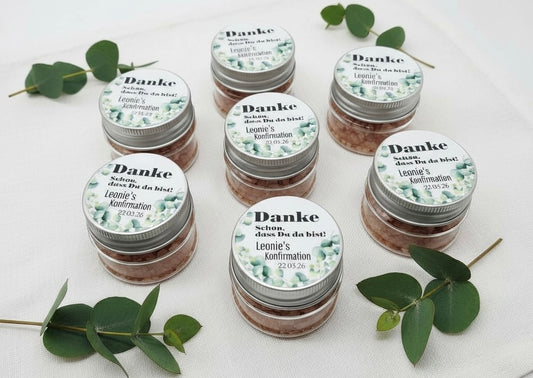 Wunderschöne Gastgeschenke zur Kommunion, Konfirmation, Taufe & Firmung – liebevoll gefüllte Dosen im Regenbogen-Design- Dankeschön Geschenk