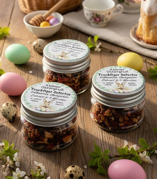 Ostergeschenk, kleine Ostergeschenke, Geschenk zu Ostern, Osterpräsent, Ostergeschenk für Freunde, Ostergeschenk für Familie, Ostergeschenke Idee, Ostergeschenk klein, Oster Mitbringsel, besondere Ostergeschenke, Gastgeschenk Ostern, kleines Gastgeschenk, Ostern Gastgeschenk, ausgefallene Ostergeschenke, Tee Geschenk Ostern, Rooibostee Geschenk, Ostergeschenk Tee, Oster Überraschung, kleine Aufmerksamkeit Ostern, Geschenkidee Ostern, Osterpräsent klein, Ostergeschenk für Kollegen