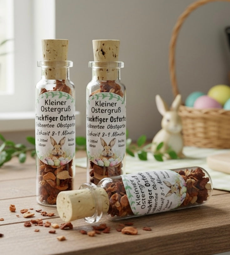 Ostergeschenk, kleine Ostergeschenke, Geschenk zu Ostern, Osterpräsent, Ostergeschenk für Freunde, Ostergeschenk für Familie, Ostergeschenke Idee, Ostergeschenk klein, Oster Mitbringsel, besondere Ostergeschenke, Gastgeschenk Ostern, kleines Gastgeschenk, Ostern Gastgeschenk, ausgefallene Ostergeschenke, Tee Geschenk Ostern, Rooibostee Geschenk, Ostergeschenk Tee, Oster Überraschung, kleine Aufmerksamkeit Ostern, Geschenkidee Ostern, Osterpräsent klein, Ostergeschenk für Kollegen